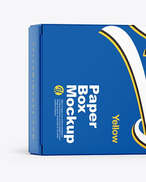Paper Box Mockup Paper Box Mockup