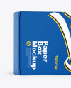 Paper Box Mockup Paper Box Mockup