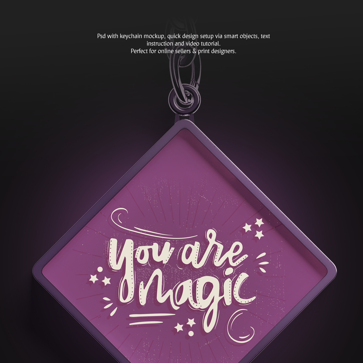 Keychain Mockup Keychain Mockup