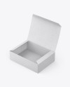 Opened Kraft Box Mockup Opened Kraft Box Mockup