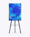 Matte Easel Mockup