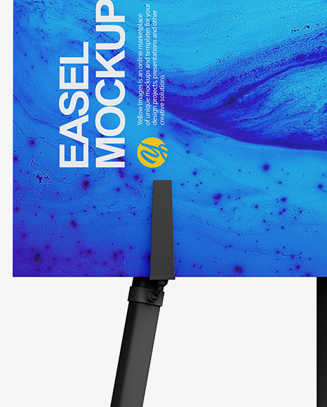 Matte Easel Mockup