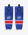 Hockey Socks Mockup - Top View