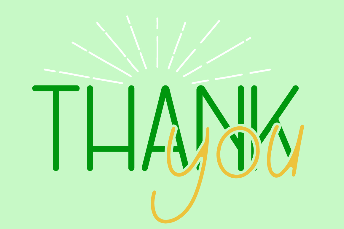Lucky Green Font Duo Lucky Green Font Duo