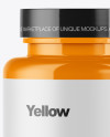 Glossy Pills Bottle Mockup