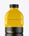 Glossy Plastic Bottle Mockup