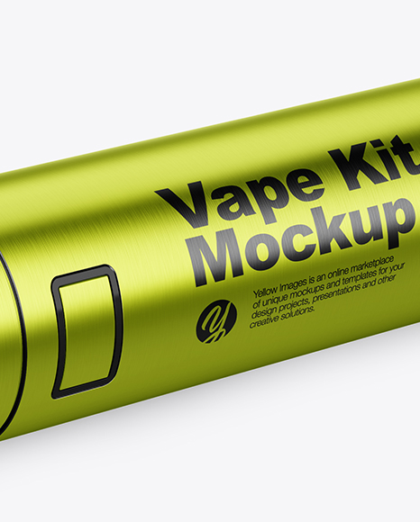 Metallic Vape Kit Mockup