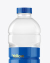 Clear Plastic Bottle Mockup