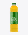 Juice Plastic Bottle Mockup