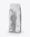 Metallic Coffee Bag Mockup