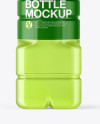 Clear Plastic Bottle Mockup