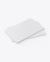 Two Plastic Cards Mockup