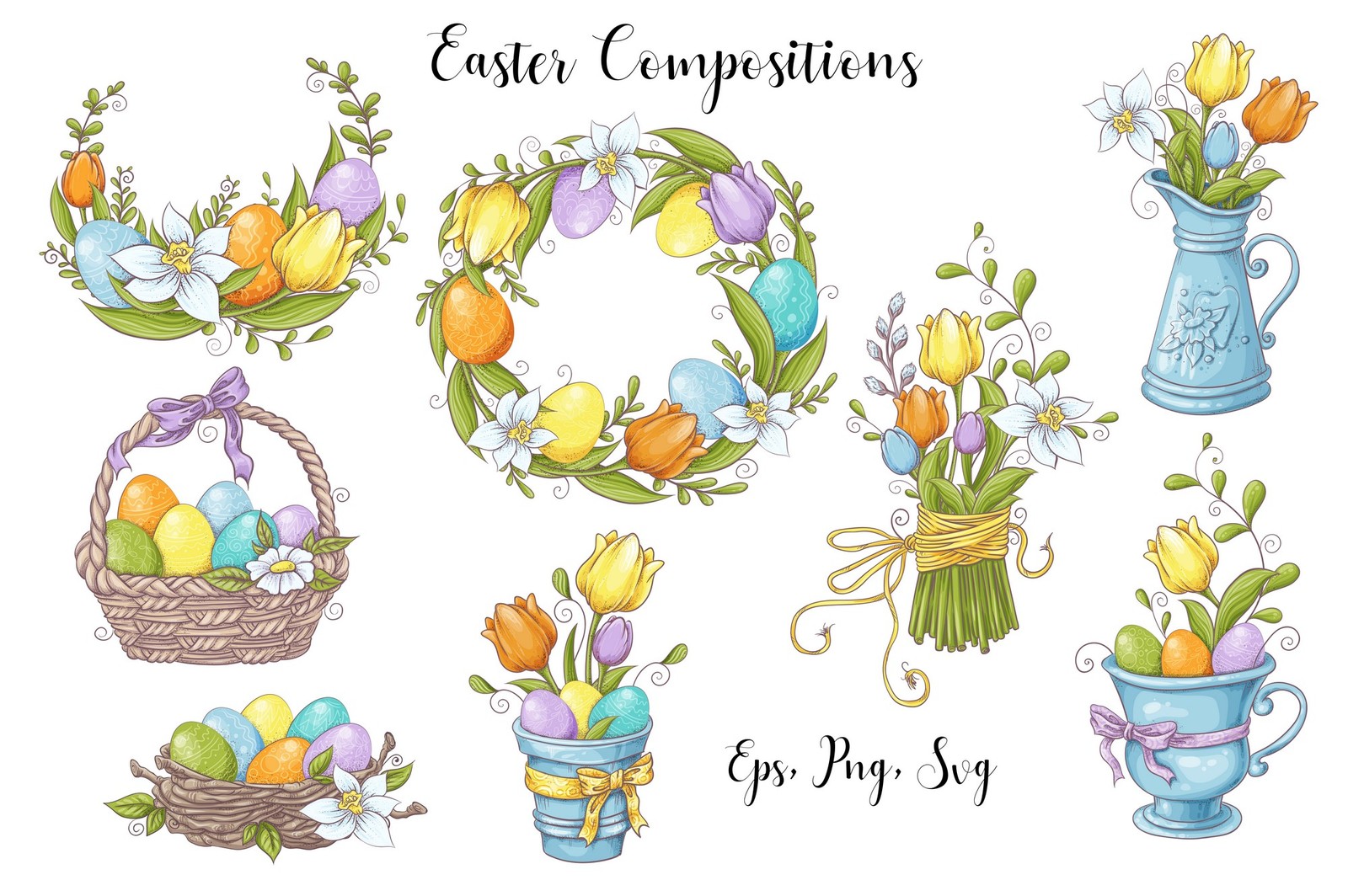 Easter – vector clip art Easter – vector clip art