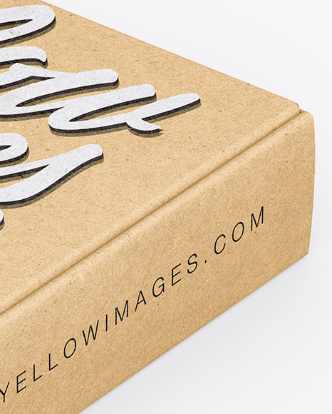 Kraft Box Mockup Kraft Box Mockup