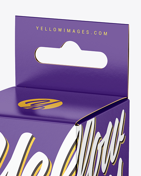 Paper Box Mockup