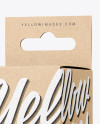 Kraft Box Mockup