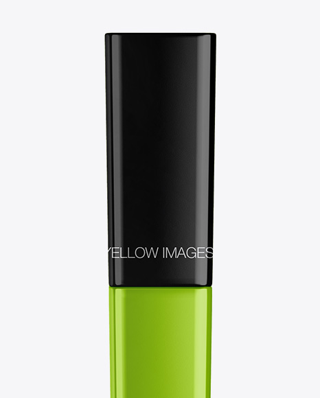 Metallic Mascara Tube Mockup