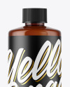 Amber Plastic Bottle Mockup Amber Plastic Bottle Mockup