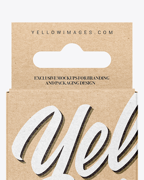 Kraft Box Mockup
