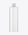 Clear Plastic Bottle Mockup