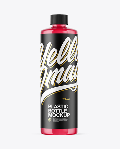 Plastic Bottle Mockup