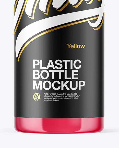 Plastic Bottle Mockup