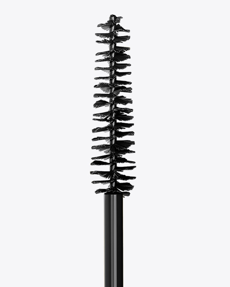 Opened Glossy Mascara Tube Mockup