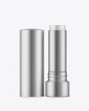 Metallic Lip Balm Tube Mockup Metallic Lip Balm Tube Mockup