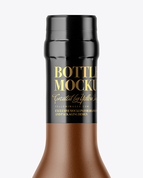 Ceramic Bottle Mockup