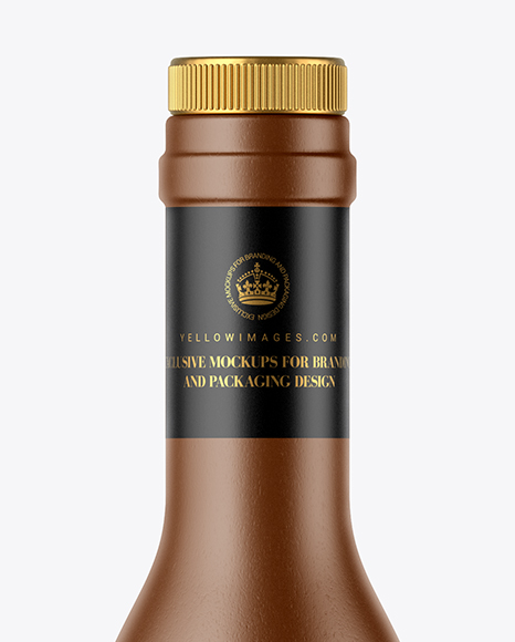 Ceramic Bottle Mockup