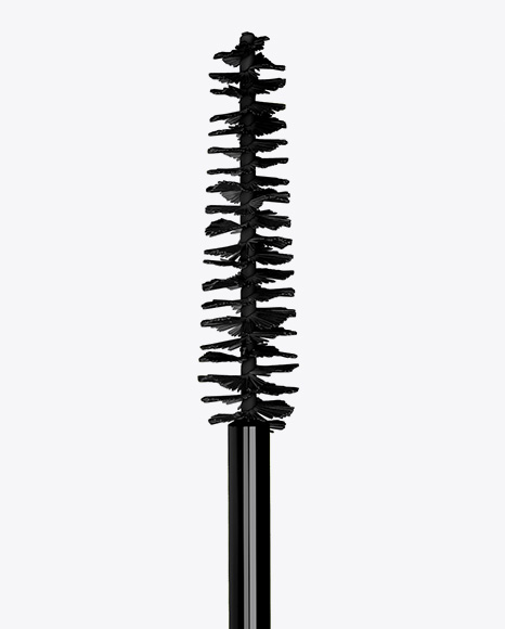 Opened Metallic Mascara Tube Mockup