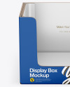 Cardboard Display Box Mockup