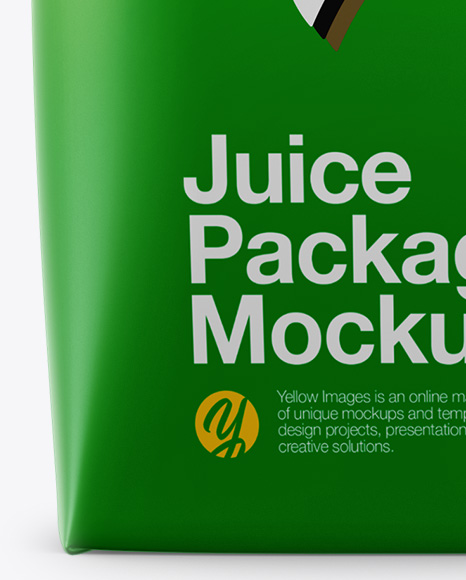 Carton Package Mockup – Front view