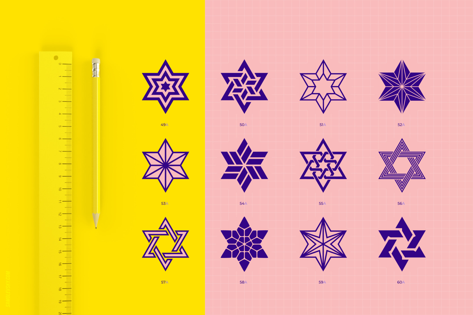 96 Geometric shapes & logo marks collection Vol.1 96 Geometric shapes & logo marks collection Vol.1