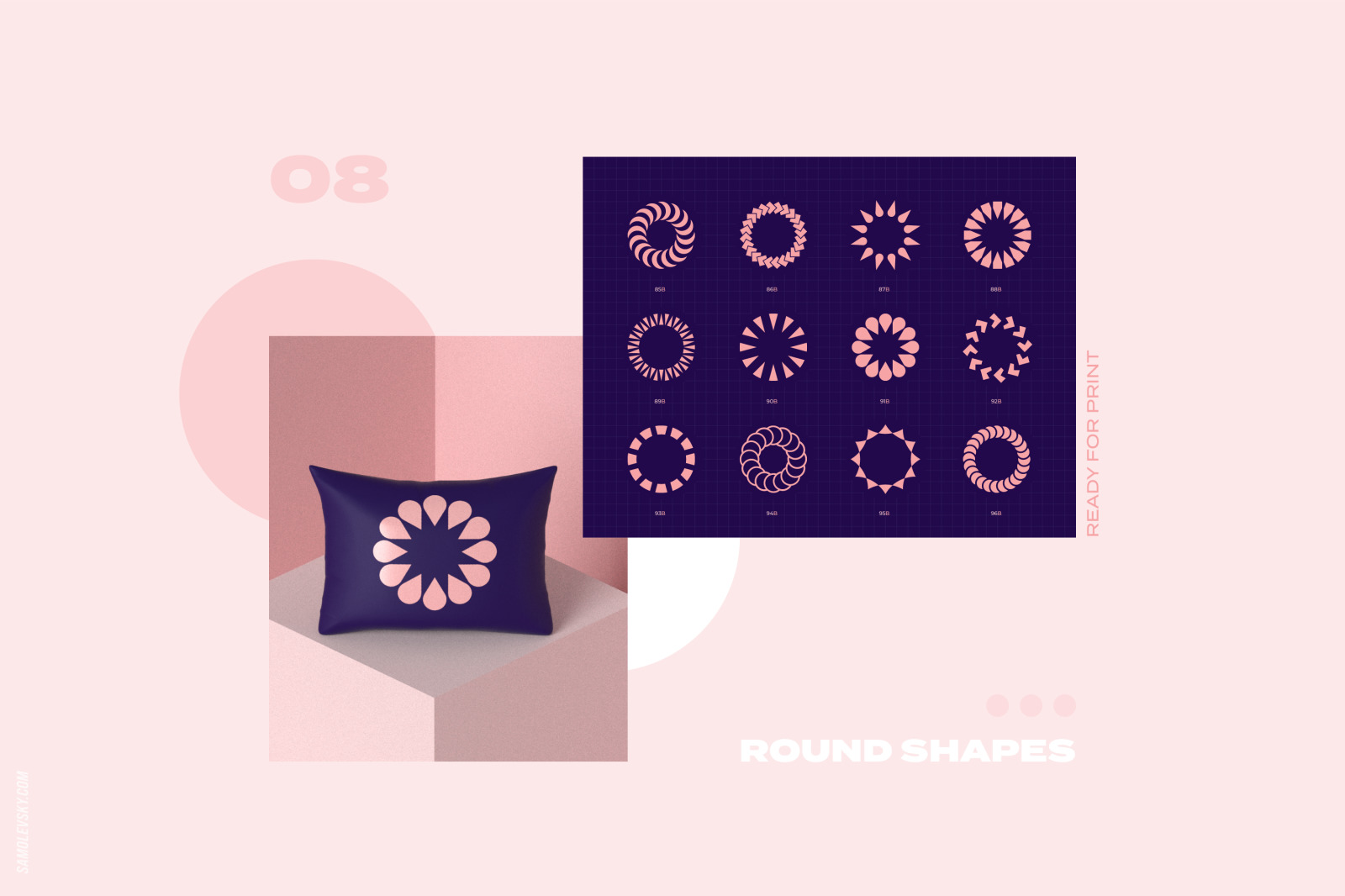 96 Geometric shapes &amp; logo marks collection Vol.1