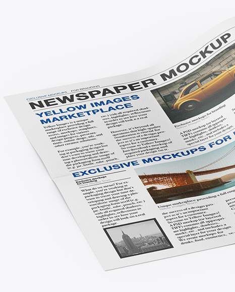 Newspaper Mockup