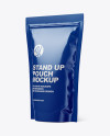 Glossy Stand-Up Pouch Mockup