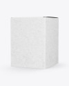 Kraft Box Mockup - Half Side View