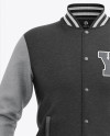 Heather Varsity Jacket