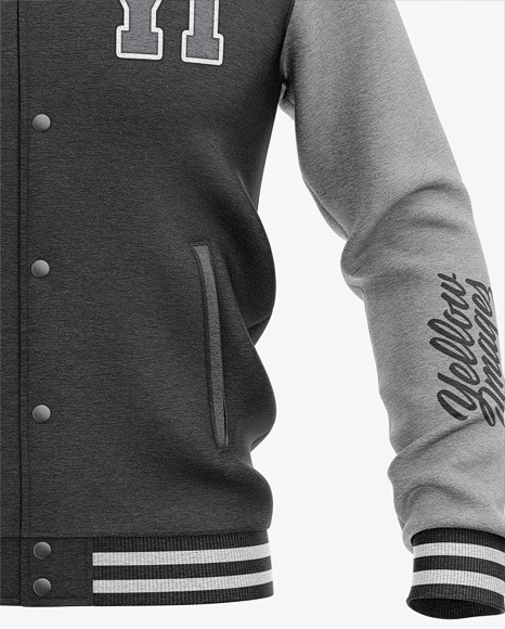 Heather Varsity Jacket