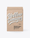 Kraft Paper Box Mockup