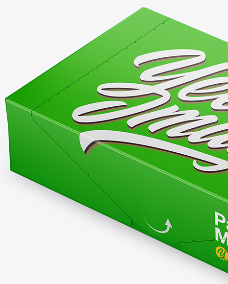 Paper Box Mockup