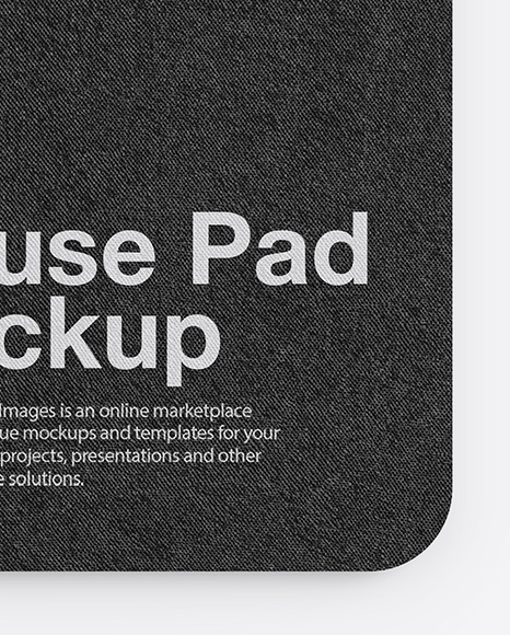 Mouse Pad Mockup