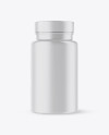 Matte Pills Bottle Mockup