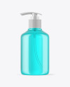 Cosmetic Bottle with Pump Mockup Cosmetic Bottle with Pump Mockup