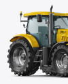 Tractor Mockup - Half Side View