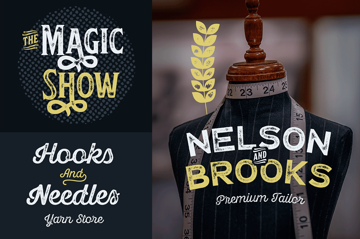Hops & Barley Font Collection Hops & Barley Font Collection