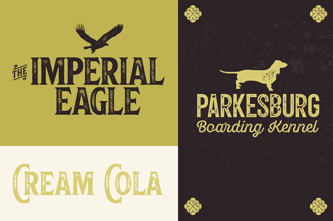 Hops & Barley Font Collection Hops & Barley Font Collection