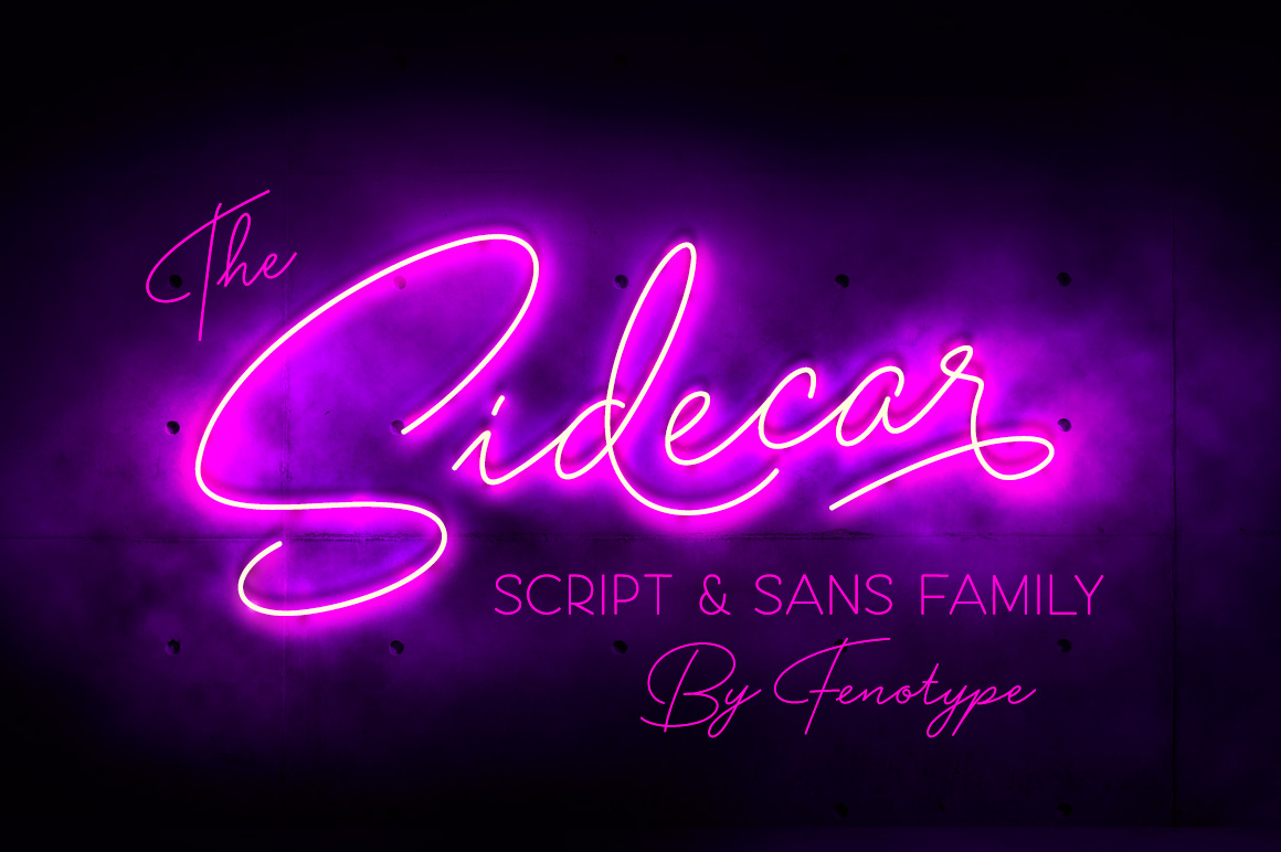 Sidecar Script & Sans Sidecar Script & Sans