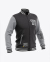 Heather Varsity Jacket